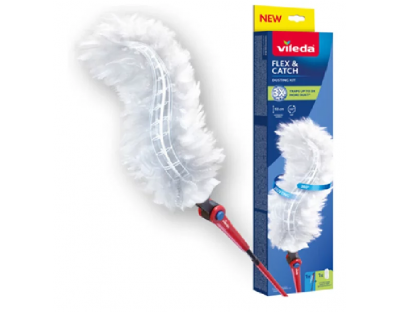 Miotełka Flex & Catch do kurzu z długą rączką Vileda + 1 wkład
