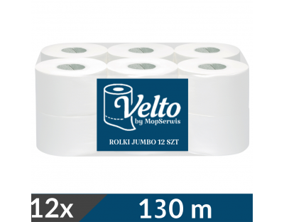 Papier toaletowy VELTO Jumbo 104390 x12 130m