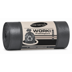 Worki na śmieci 60L LDPE Czarne 25 szt.