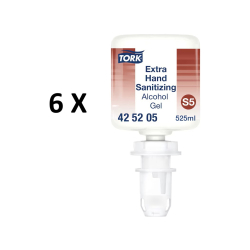 Alkoholowy preparat w żelu S5 TORK 425205 6x 525ml