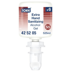 Alkoholowy preparat w żelu S5 TORK 425205 6x 525ml