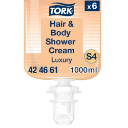 Karton Mydło w płynie S4 TORK 424661 HEAD&BOD 6x1L
