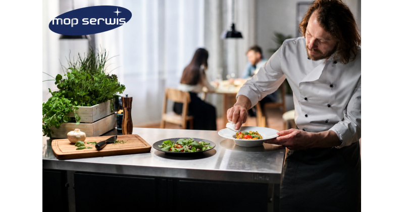 Czyściwo Katrin do usuwania tłuszczu, oleju i zabrudzeń w gastronomii oraz zakładach przemysłowych.