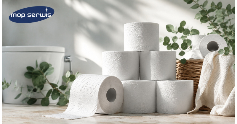 Papier toaletowy do firm i obiektów – higieniczne rozwiązania Mop Serwis