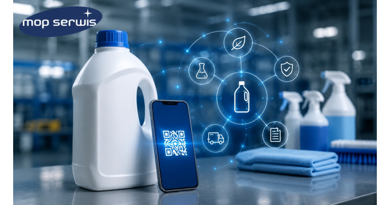 Digital Product Passport dla profesjonalnych detergentów – cyfrowy paszport produktu i nowe przepisy UE 2026